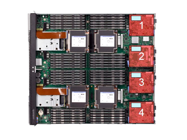 Blade-сервер Lenovo Flex System x440 Xeon 6C Processor Model E5-4607 v2 95W 2.6GHz/1333MHz/15MB, 1x16GB, O/Bay 2.5in SAS 7167G2G 7167G2G