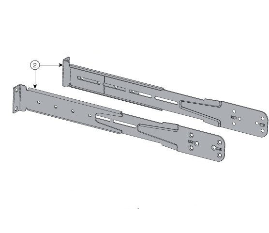 Аксессуар Cisco Catalyst 3850 4 Point rack mount kit C3850-4PT-KIT C3850-4PT-KIT