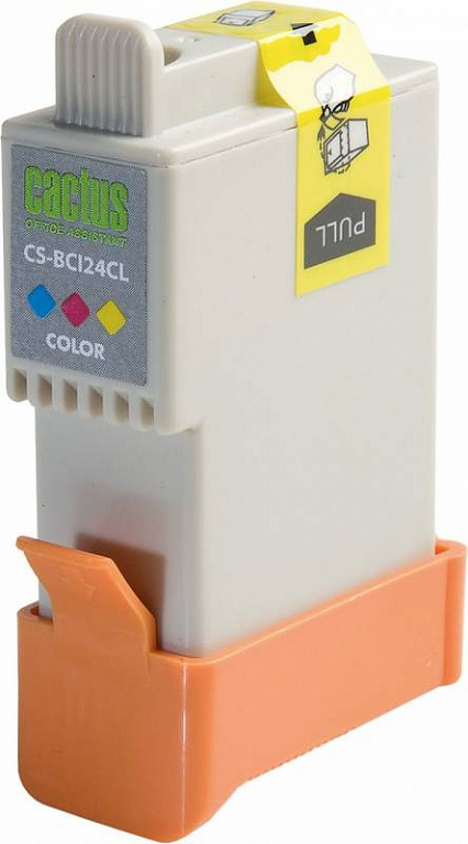 Картридж Cactus струйный CS-BCI24CL многоцветный для Canon S200/S200x/S300/S330/S330/Photo i250/i320 CS-BCI24CL CS-BCI24CL