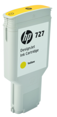 Картридж HP 727 Yellow для DesignJet T930/T1530/T1530PS/T2530/T2530PS 300-ml F9J78A F9J78A