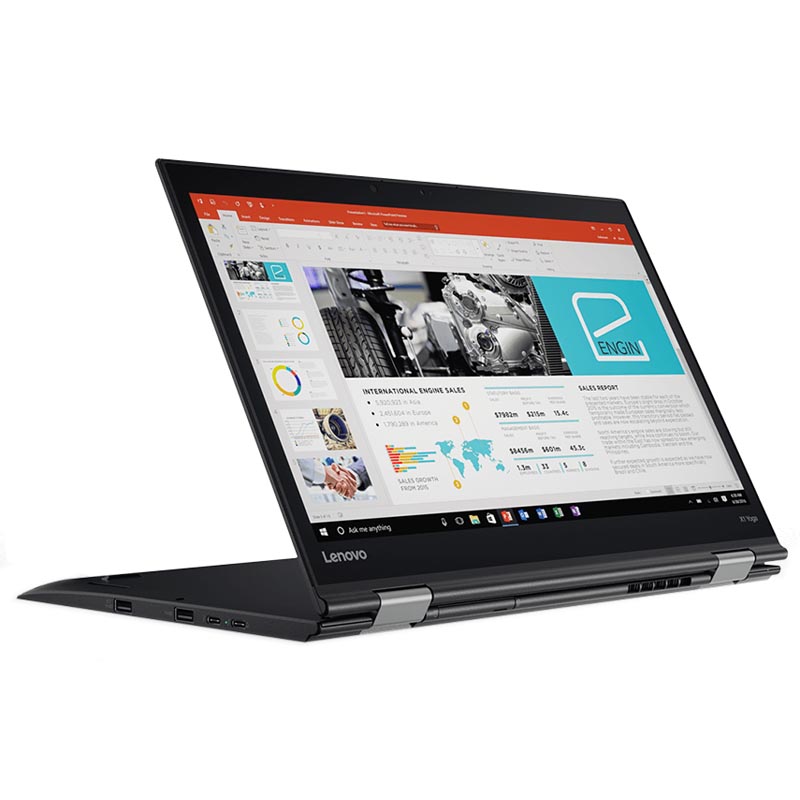 Ультрабук Lenovo ThinkPad X1 Yoga Core i5 6200U, 8Gb, SSD256Gb, Intel HD Graphics 520, 14", IPS, Touch, WQHD (2560x1440), Windows 10 Professional 64, black, WiFi, BT 20FQ003YRT 20FQ003YRT