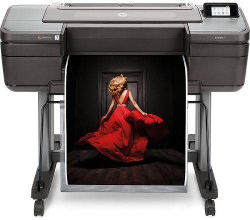 Плоттер HP DesignJet Z9+ PS Printer (44",9 colors, pigment ink, 2400x1200dpi,128 Gb(virtual),500 Gb HDD, GigEth/host USB type-A,stand,single sheet and roll feed,autocutter, PS, 1y warr) W3Z72A W3Z72A #4