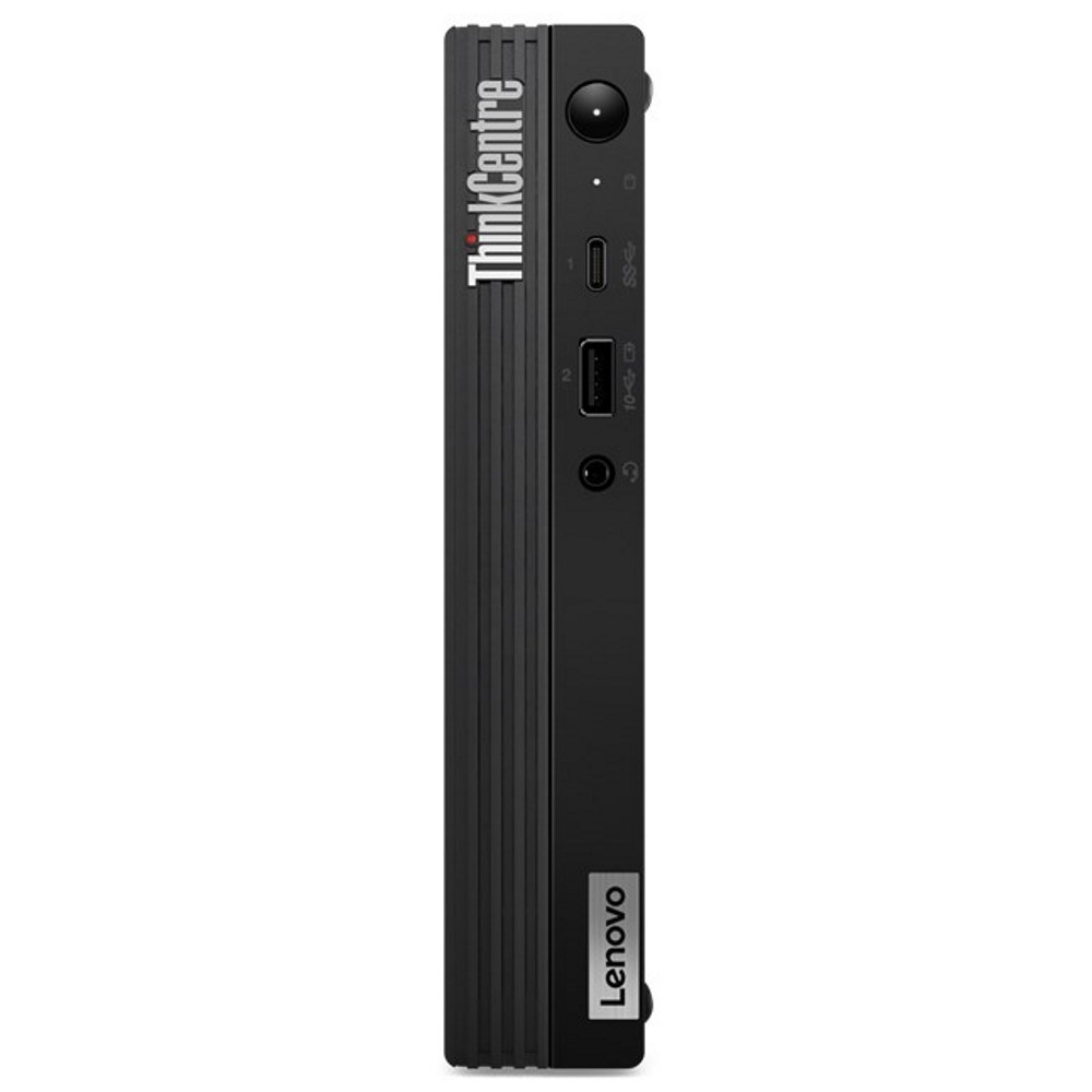 Компьютер Lenovo ThinkCentre Tiny M70q slim i3 10100T (2.1)/4Gb/SSD256Gb/noOS/GbitEth/WiFi/BT/65W/клавиатура/мышь/черный 11DT003BRU 11DT003BRU