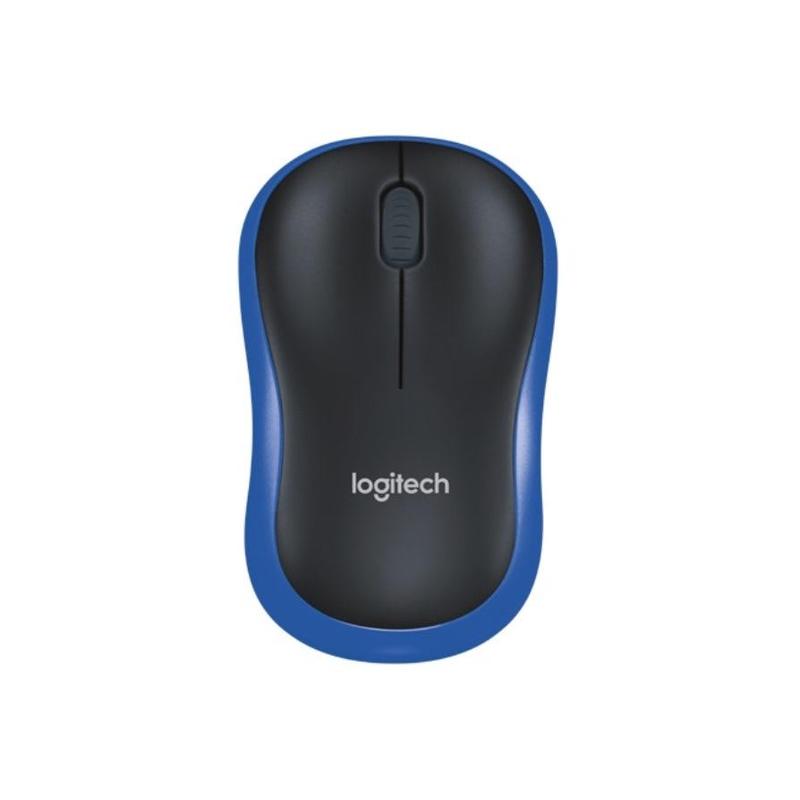 Мышь Logitech wireless mouse M185, Blue черная с голубой вставкой беспроводная (910-002239) 910-002239 #3