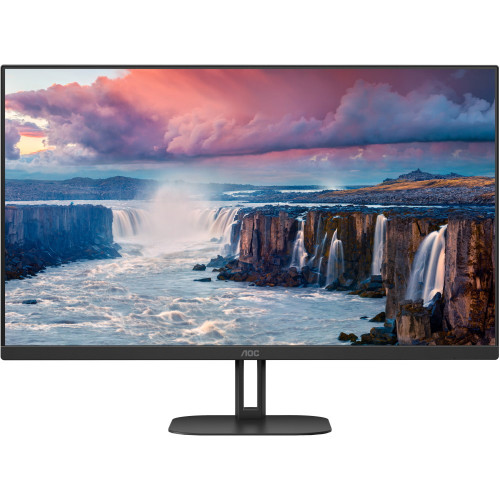 Монитор AOC 27" 27V5CE 1920x1080 75Hz IPS LED 16:9 4ms HDMI 1xUSB-C/4xUSB 3.2 20M:1 1000:1 178/178 300cd Tilt Speakers Black 27V5CE/BK 27V5CE/BK