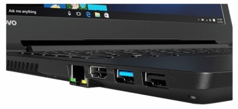 Ноутбук Lenovo V110-15ISK, Core i3 6006U, 15.6" HD, 4Gb, 500Gb, Wi-Fi, Bluetooth, CAM, Win 10, Black (80TL00DBRK) 80TL00DBRK