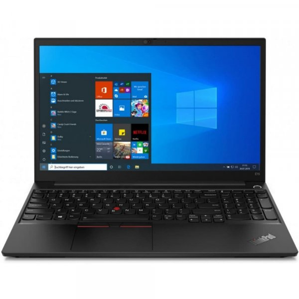 Ноутбук Lenovo ThinkPad E15 Gen 2-ITU 15,6" FHD (1920x1080) IPS AG 250N, i5-1135G7 2.4G, 16GB DDR4 3200 SODIMM, 256GB SSD M.2, Intel Iris Xe, WiFi 6, BT, FPR, HD Cam, 3cell 45Wh, 65W USB-C, No OS, 1Y CI, 1.7kg 20TD001BRT 20TD001BRT