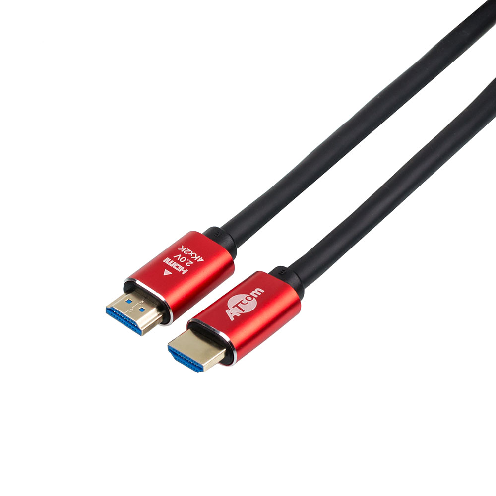 Кабель Atcom HDMI 20 m (Red/Gold, в пакете) VER 2.0 AT5946 AT5946