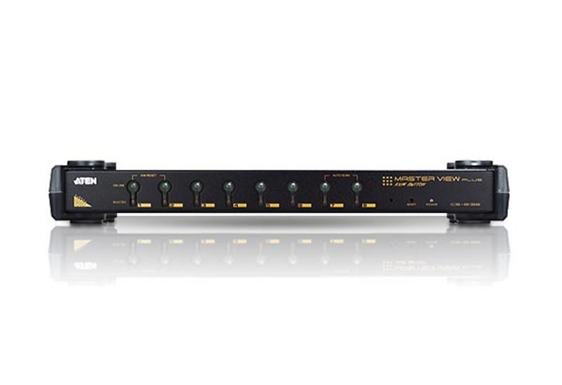 KVM переключатель ATEN 1 user PS2+VGA => 8 cpu PS2+VGA, без шнуров CS9138Q9-AT-G CS9138Q9-AT-G
