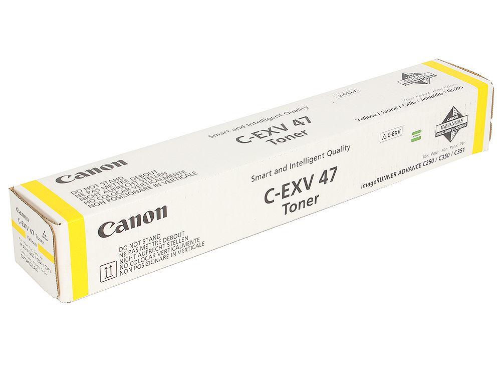 Тонер Canon C-EXV 47 желтый для iR ADV C250i/350i (21500 стр.) 8519B002 8519B002