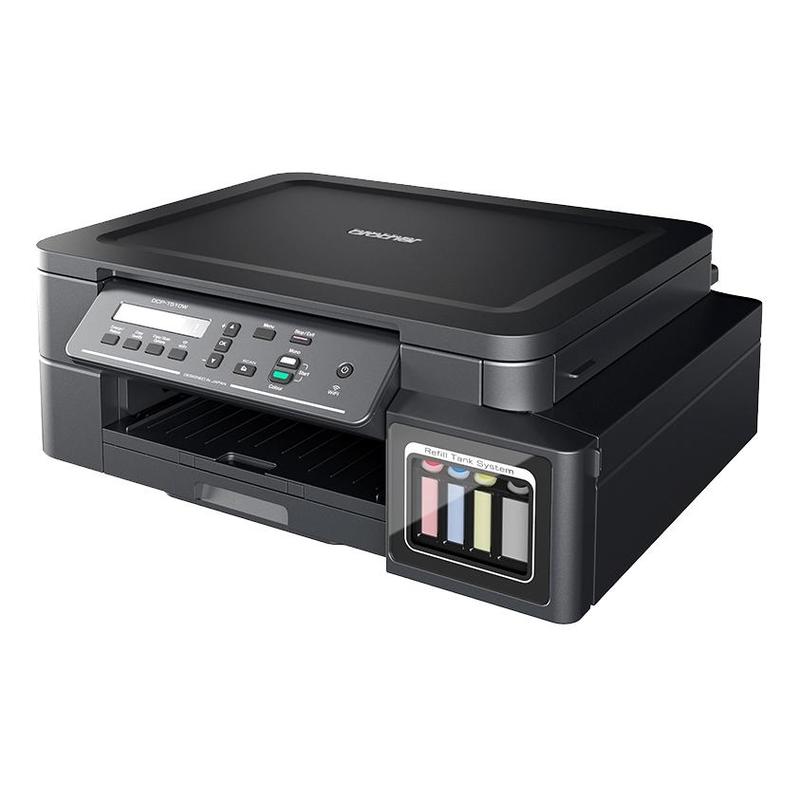 МФУ Brother DCP-T510W InkBenefit Plus струйный A4 WiFi USB черный, DCPT510WR1 DCPT510WR1
