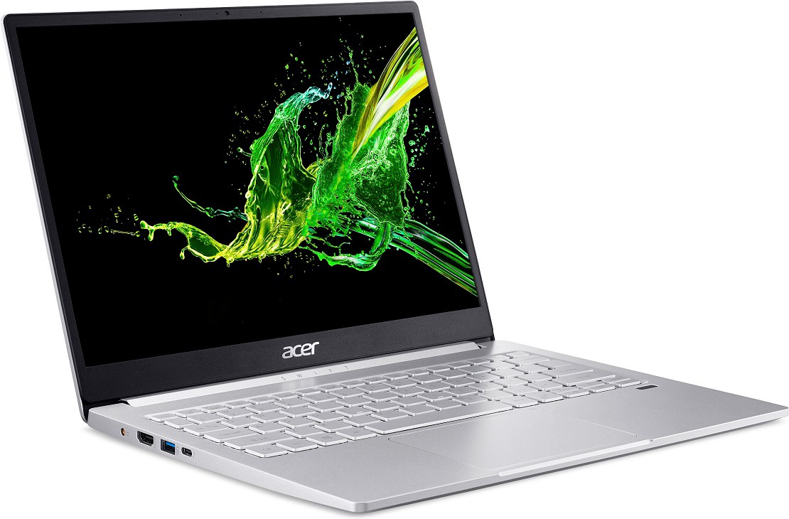 Ультрабук Acer Swift 3 SF313-53G-501C Core i5 1135G7/8Gb/SSD512Gb/NVIDIA GeForce MX350 2Gb/13.5"/IPS/QHD (2256x1504)/Eshell/silver/WiFi/BT/Cam NX.A4HER.002 NX.A4HER.002