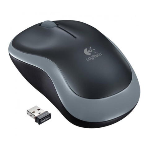 Мышь Logitech M185 Wireless Mouse black USB 910-002238 910-002238