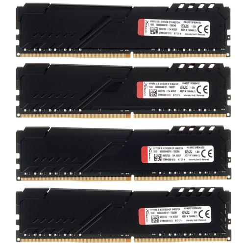 Модуль памяти Kingston 32GB PC24000 DDR4 KIT4 HX430C15FB3K4/32 HX430C15FB3K4/32 #1