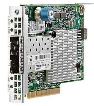 Сетевой адаптер HPE FlexFabric 534FLR-SFP+ 10Gb 2-port Adapter 700751-B21 700751-B21
