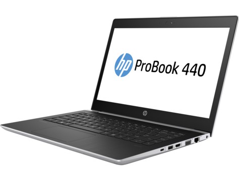 Ноутбук HP ProBook 440 G5 (2RS39EA) Core i3-7100U 2.4GHz,14" HD (1366x768) AG,4Gb DDR4(1),500Gb 7200,48Wh LL,FPR,1.6kg,1y,Silver,DOS 2RS39EA