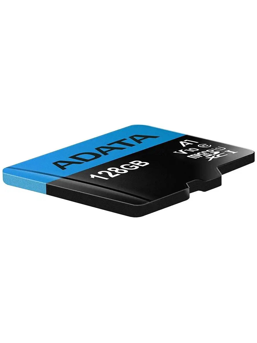 Карта памяти ADATA AUSDX128GUICL10A1-RA1 microSDXC 128GB,Class 10,UHS-I,A1,100/25 MB/s,SD адаптер AUSDX128GUICL10A1-RA1 AUSDX128GUICL10A1-RA1 #2