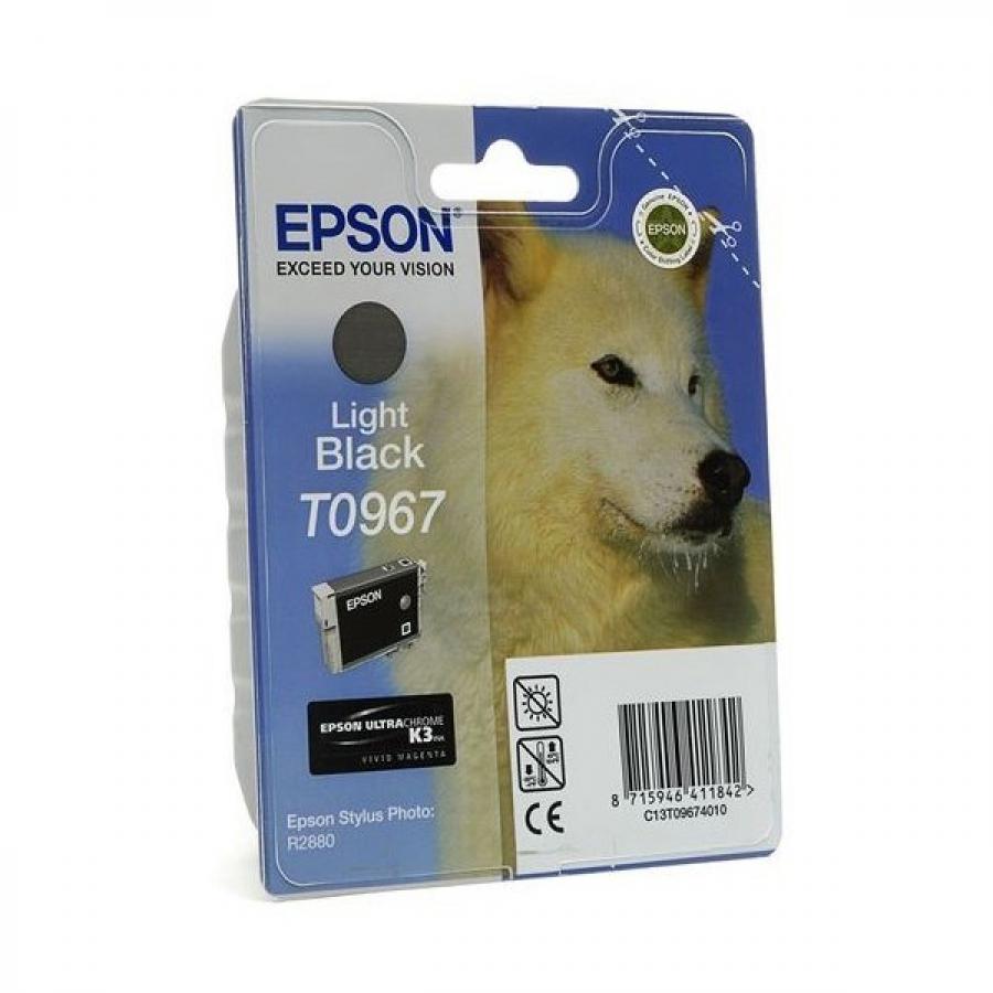 Картридж серый T0967 для Epson Stylus Photo R2880 (6210 стр.) (C13T09674010) C13T09674010