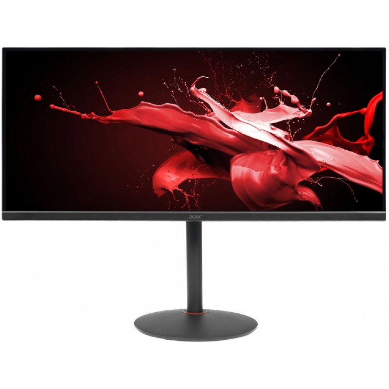 Монитор Acer 34" Nitro XV340CKPbmiipphzx (21:9)/IPS(LED)/ZF/HDR Ready/3440x1440/144Hz/1ms/250nits/1000:1/2xHDMI(2.0)+2xDP(1.4)+Audio out+USB3.0(1up 2down)/3Wx2/DP/HDMI FreeSync/Black UM.CX0EE.P05 UM.CX0EE.P05 #1