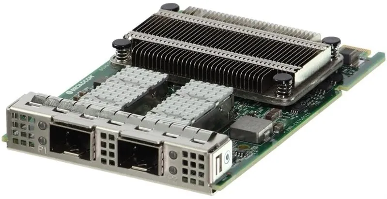 Сетевой адаптер DELL Broadcom 57414 DualPort 10/25GbE SFP28 adapter, PCIe Full Height, CUS Kit, V2 (analog 540-BBUP) 540-BDHY 540-BDHY