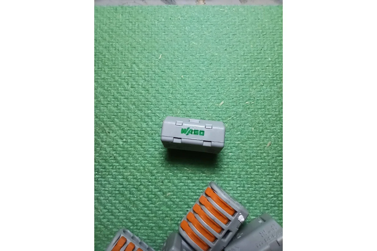 WAGO 222-415 клемма 5-проводная, клеммник для медного провода 222-415 #5