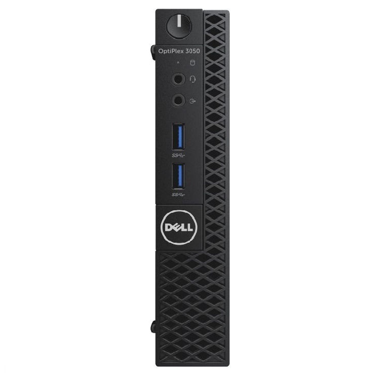 Персональный компьютер Dell Optiplex 3050 Micro,Pentium G4560T (2,9GHz),4GB (1x4GB) DDR4,500GB (7200 rpm),Intel HD 610,W10 Pro,TPM,1 years NBD 3050-0443