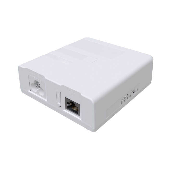 Беспроводное оборудование Mikrotik PWR-LINE PRO (supports Data over Powerlines), one Gigabit Ethernet port with PoE-out, removable power cord PL7510Gi PL7510Gi