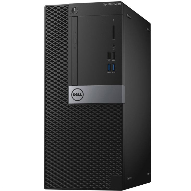 Персональный компьютер Dell OptiPlex 5040 MT, Ci5 6500(3.2GHz,QC), 4GB, 500GB, HD530, DVD+/-RW, keyb, mouse, W7 Pro64(W10 Pro Li 5040-9945 5040-9945