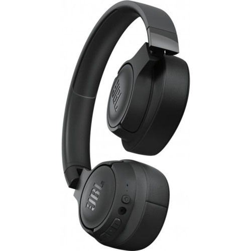 Наушники с микрофоном JBL накладные T700BT черный беспроводные bluetooth (оголовье) JBLT700BTBLK JBLT700BTBLK