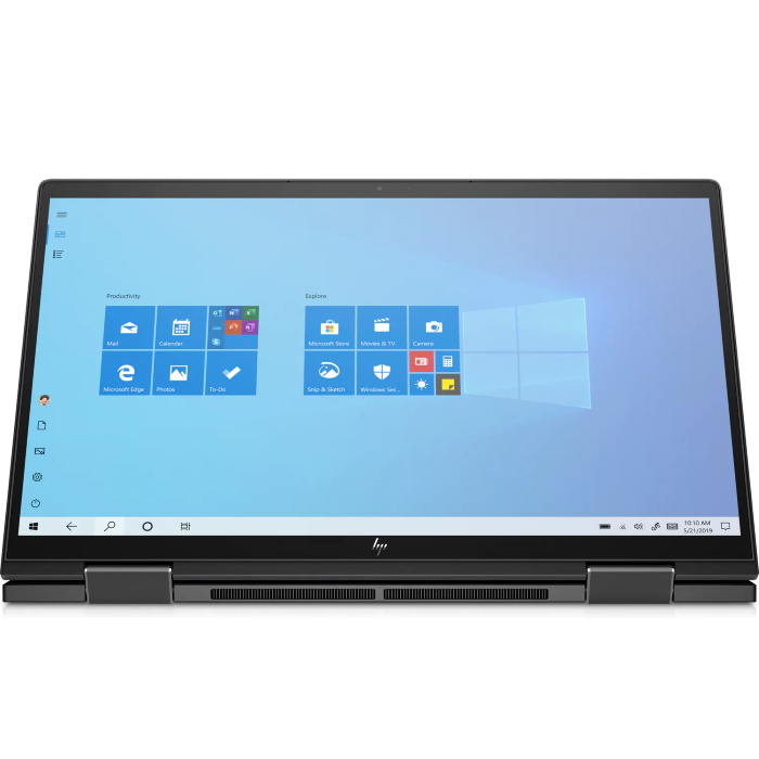 Ноутбук HP Envy 13x360 13-ay0043ur 13.3"(1920x1080 IPS)/Touch/AMD Ryzen 5 4500U(2.3Ghz)/16384Mb/512PCISSDGb/noDVD/Int:AMD Radeon Integrated Graphics /Cam/WiFi/51WHr/war 1y/Nightfall Black /W10 + Fingerprint reader 47G03EA 47G03EA