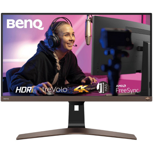 Монитор BenQ 28" EW2880U коричневый IPS 3840x2160 5ms 16:9 300cd 178/178 HDMI DisplayPort 9H.LKSLB.QBE 9H.LKSLB.QBE