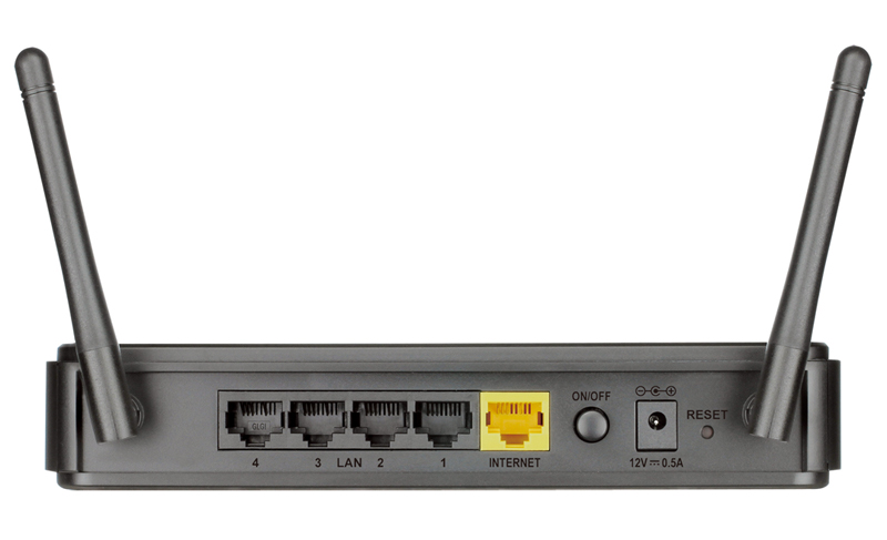 DIR-615/K/K2A Интернет-шлюз с точкой доступа 802.11n, 4-ports 10/100 Base-TX switch DIR-615/K/K2A