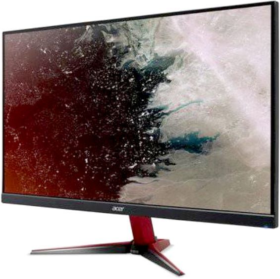 Монитор Acer 27" VG271Pbmiipx Nitro (16:9)/IPS(LED)/ZF/DisplayHDR 400/1920x1080/144Hz/1 (VRB)ms/400 (400 Peak)nits/1000:1/2xHDMI(2.0)+DP(1.2a)/2Wx2/DP/HDMI FreeSync/Black with red stripes on footstand UM.HV1EE.P04 UM.HV1EE.P04