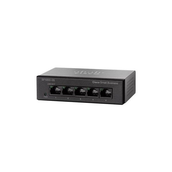 SF100D-05 Коммутатор 5-портовый, SF100D-05 5-Port 10/100 Desktop Switch SF100D-05