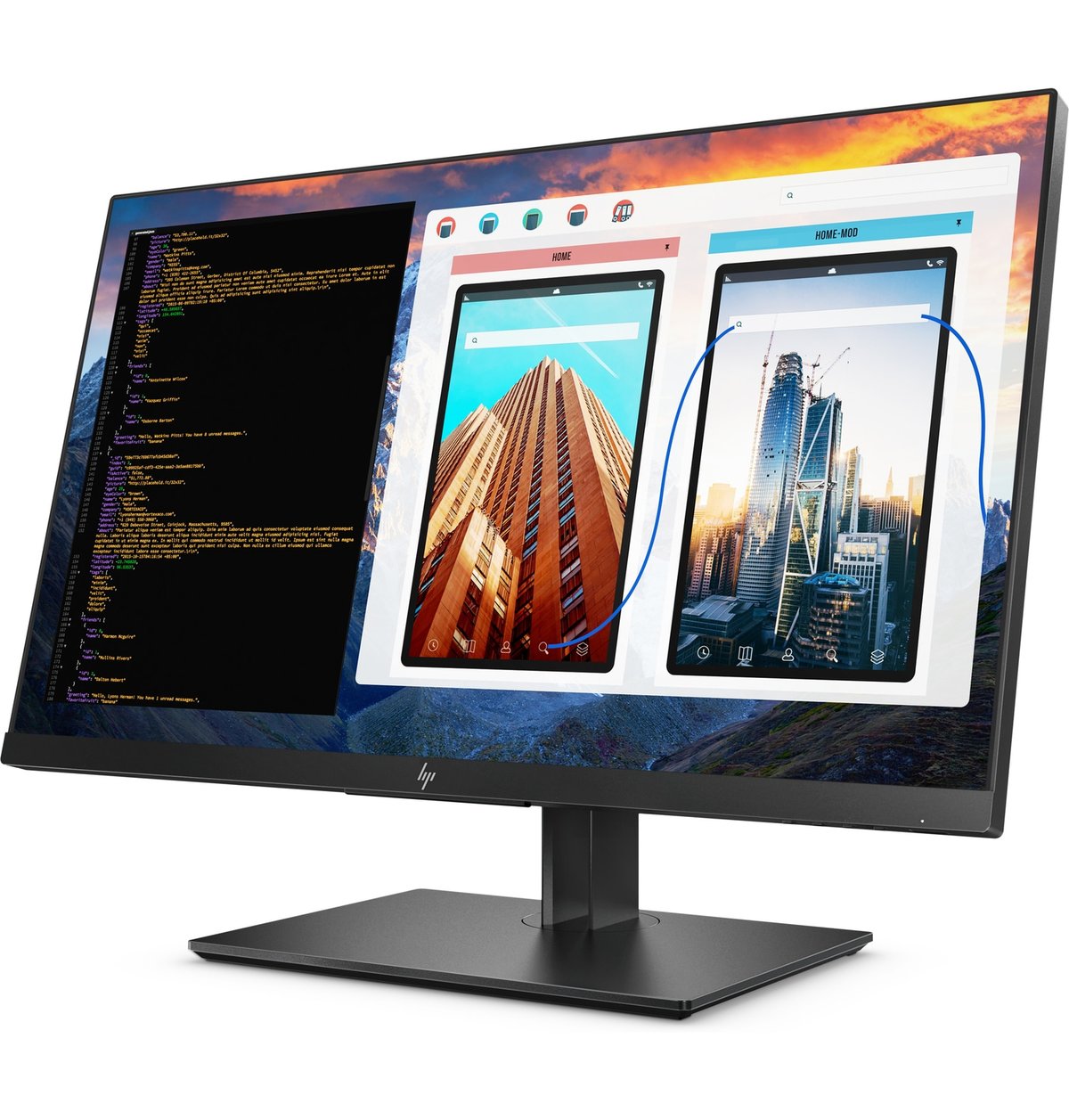 Монитор HP 27" Z27 4K UHD Monitor 3840х2160  16:9  IPS  350 cd/m2  1300:1  178°/178°  HDMI  USB 3.0  DP  Energy Star  Epeat  Black  (Repl J3G07A4) 2TB68A4 2TB68A4