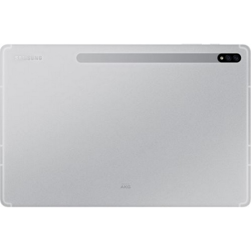 Планшетный компьютер Samsung Galaxy Tab S7+ SM-T970 Snapdragon 865 Plus (3.1) 8C/RAM6Gb/ROM128Gb 12.4" Super AMOLED 2800x1752/Android 10.0/серебристый/13Mpix/8Mpix/BT/WiFi/Touch/microSD 1Tb/10090mAh SM-T970NZSASER SM-T970NZSASER