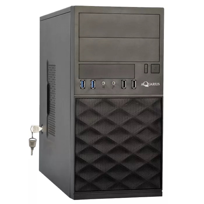 Персональный компьютер Aquarius Pro P30 K40 R52 desktop Intel Core i5 9400 /8Gb/1Tb HDD+256Gb SSD/MB LGA1151 /H310С /PCI-E Dsub+DVI+HDMI+DP 2xGbLAN/Windows 10 Pro/USB KB+Mouse/Внесен в реестр Минпромторга РФ QDP-P30K40R521M2918R262O02NLNKTN03 QDP-P30K40R521M2918R262O02NLNKTN03
