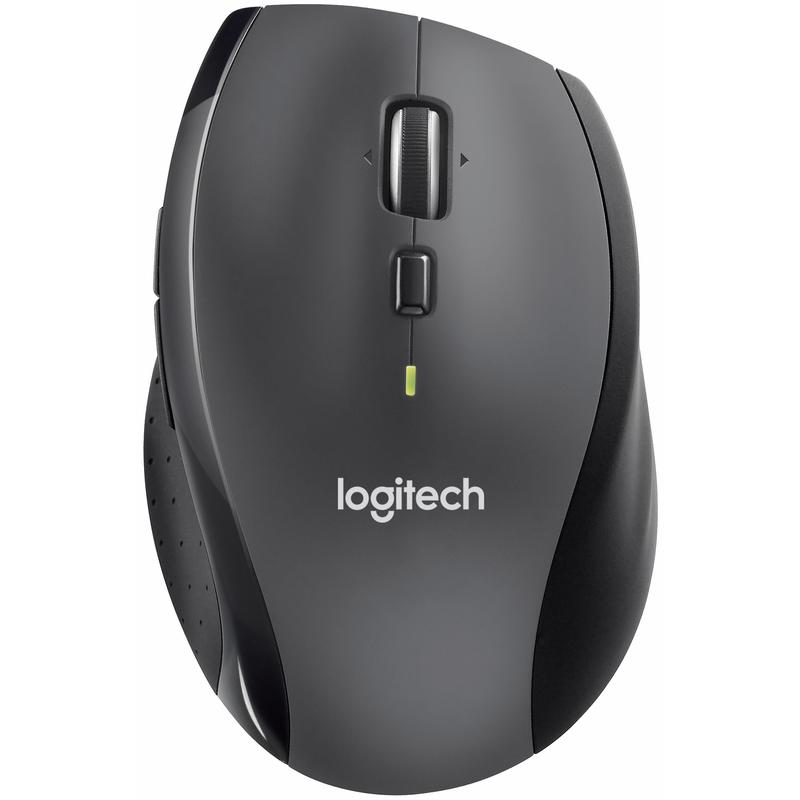 Мышь беспроводная Logitech  M705 Marathon (1000dpi, 2.4 GHz/USB-ресивер (Logitech Unifying®), 7 кнопок, 2 батареи типа AA) 910-001964 910-001964 #1