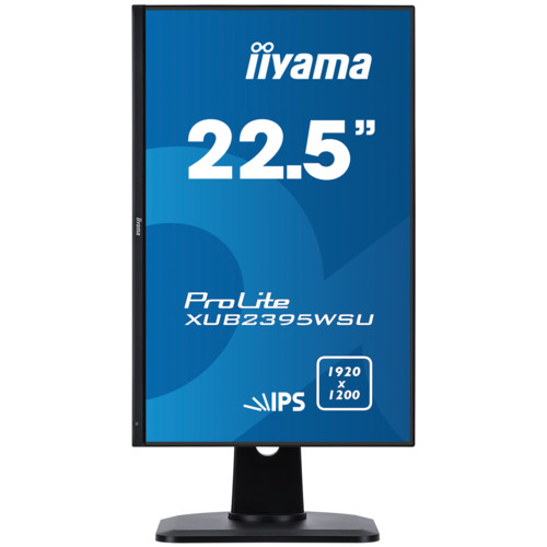 Монитор IIYAMA 22.5" ProLite черный IPS LED 4ms 16:10 HDMI M/M матовая HAS Pivot 250cd 178гр/178гр 1920x1200 D-Sub DisplayPort FHD USB 5.4кг XUB2395WSU-B1 XUB2395WSU-B1
