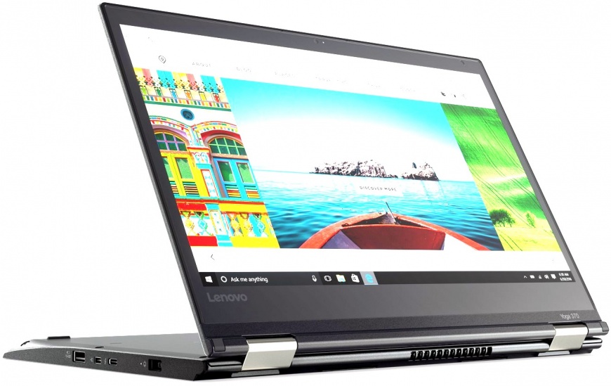 Трансформер Lenovo ThinkPad Yoga 370 Core i7 7500U/8Gb/SSD512Gb/Intel HD Graphics 620/13.3"/IPS/Touch/FHD (1920x1080)/4G/Windows 10 Professional/black/WiFi/BT/Cam (20JH002RRT) 20JH002RRT