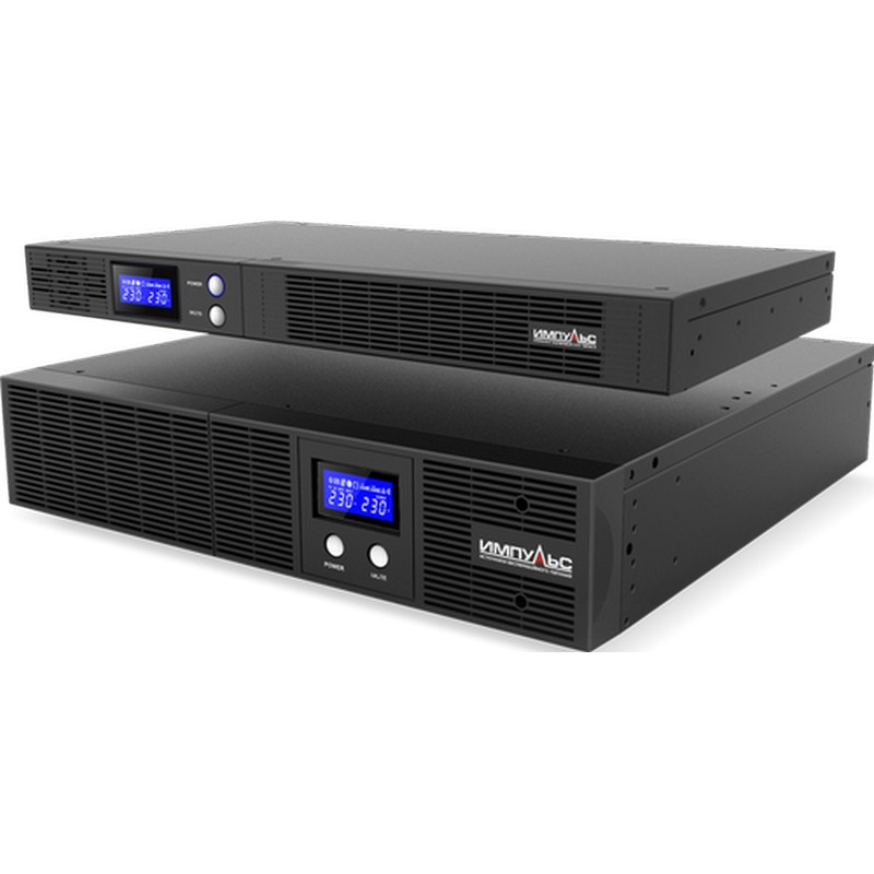 Источник бесперебойного питания Импульс СЛИМ 3000L 2U SL30204 SL30204