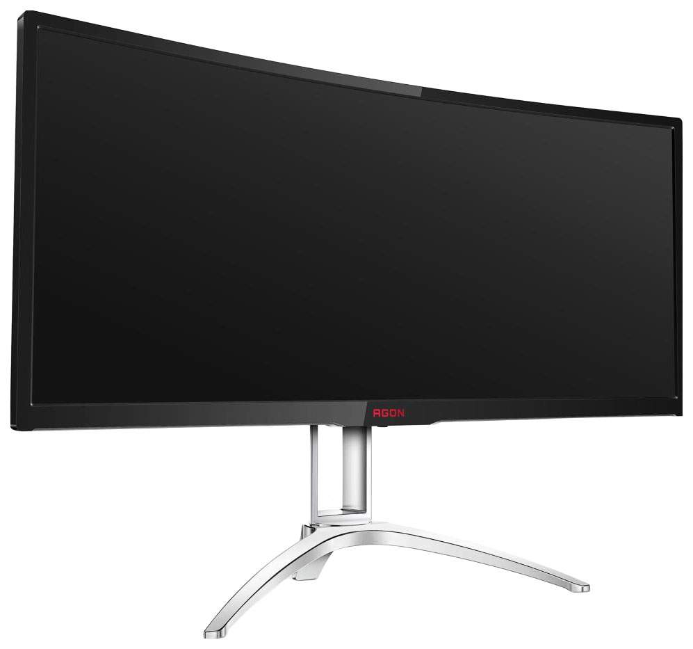 Монитор AOC 35'' LCD [21:9] 2560х1080 MVA, nonGLARE, 300cd/m2, H178°/V178°, 50М:1, 4ms, VGA, DVI, HDMI, DP, USB-Hub, Tilt, HAS, Speakers, Audio out, 3Y, Black AG352QCX AG352QCX