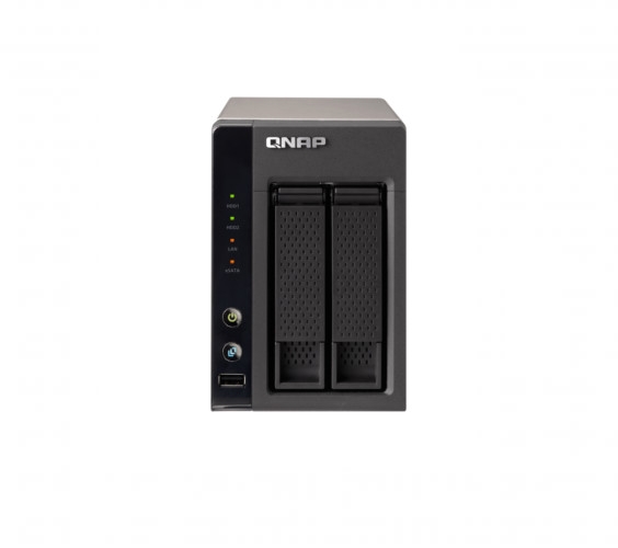 Сетевой RAID-накопитель QNAP with 2 slots for HDD Marvell 2.0 Mhz TS-221 TS-221
