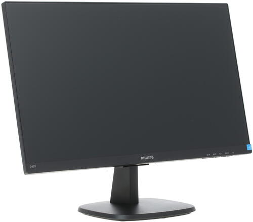 Монитор Philips 23,8" Black (IPS, 1920x1080, D-sub+HDMI+DP, 5 ms, 178°/178°, 250 cd/m, 200M:1, MM) 243V7QJABF (00/01) 243V7QJABF (00/01)