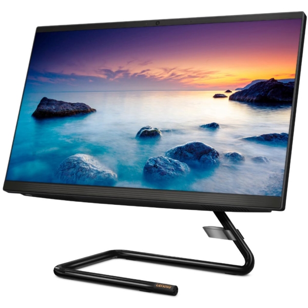Моноблок Lenovo IdeaCentre AIO A340-24ICB   23.8"(1920x1080)/Intel Core i5 9400T(1.8Ghz)/8192Mb/1000+128SSDGb/DVDrw/Ext:AMD Radeon 530(2048Mb)/BT/WiFi/war 1y/5 F0E600EDRK F0E600EDRK