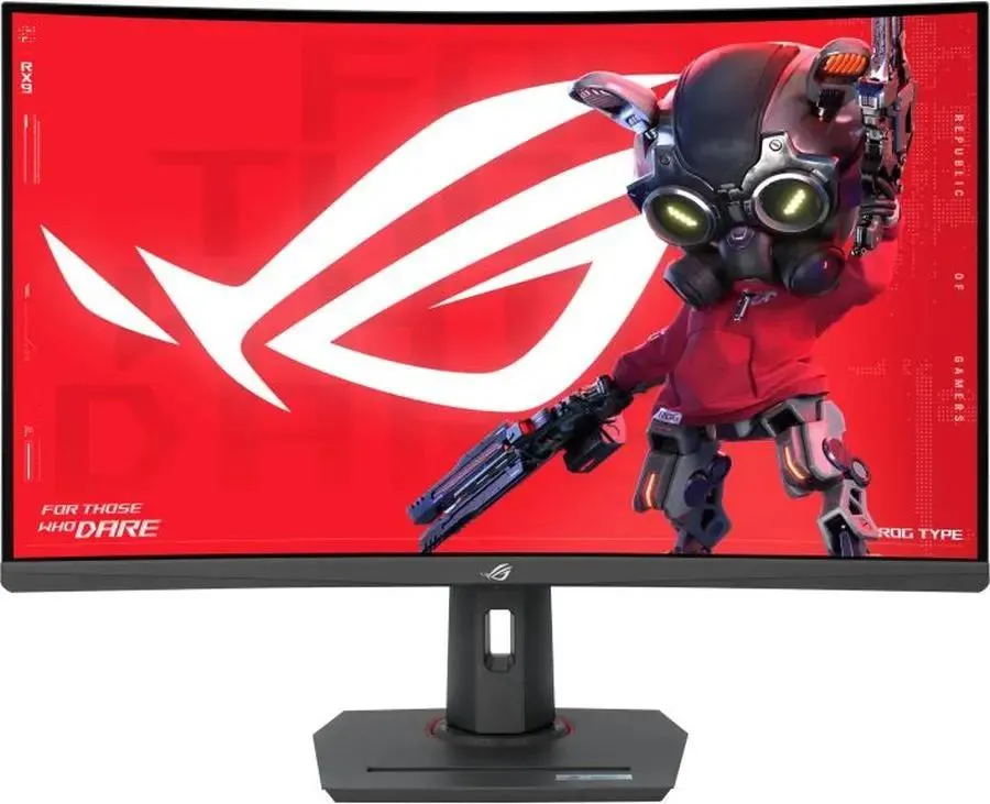 Монитор ASUS ROG Strix XG32WCS 31.5" черный VA LED 16:9 HDMI матовая HAS Piv 400cd 178гр/178гр 2560x1440 180Hz DP 2K USB 90LM0AC0-B01970 90LM0AC0-B01970