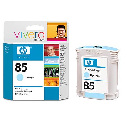 Картридж струйный HP №85 светло-голубой для HP DJ 30/90/130 C9428A C9428A