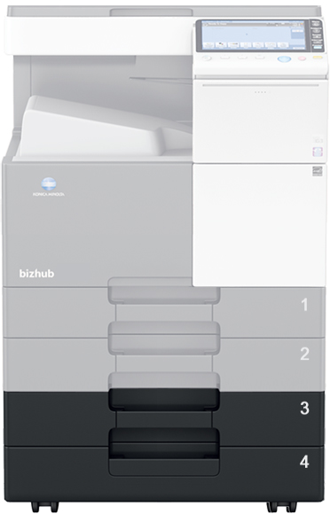 Лоток Konica Minolta PC-213 Universal Tray (2x) A7VAWY8 A7VAWY8 #1