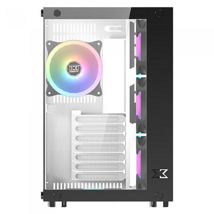 Корпус Xigmatek Aquarius Plus White ATX, USB3.0x2+USB2.0x1, Front &Left TG, 7PCS CY120 Fan, Frontx3+Bottomx3+Rearx1 EN43675 EN43675