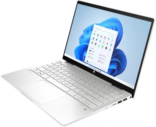 Ноутбук HP Pavilion 14-ek0021ci Natural Silver Intel Core i5 1235U/16384Mb/512PCISSDGb/DOS + fingerprint 6J5V5EA 6J5V5EA #1